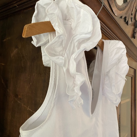 Zara Trafaluc Spring-Summer Ruffle-Sleeved Top - Picture 7 of 10